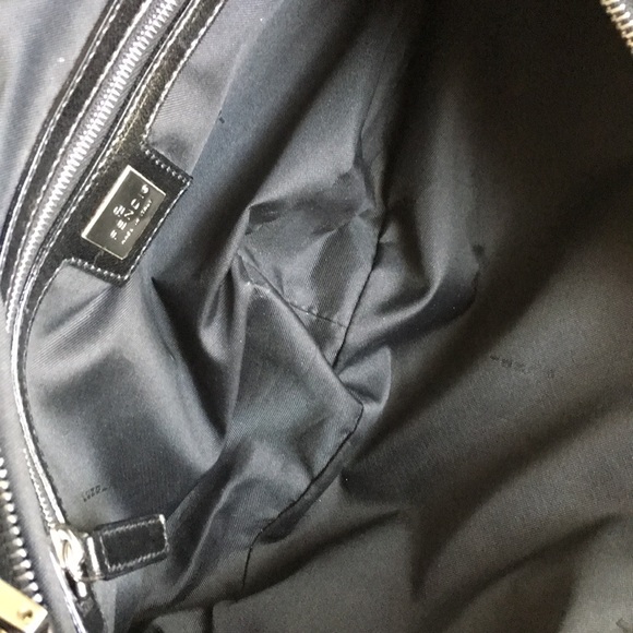 Fendi black hobo bag purse - Picture 8 of 8